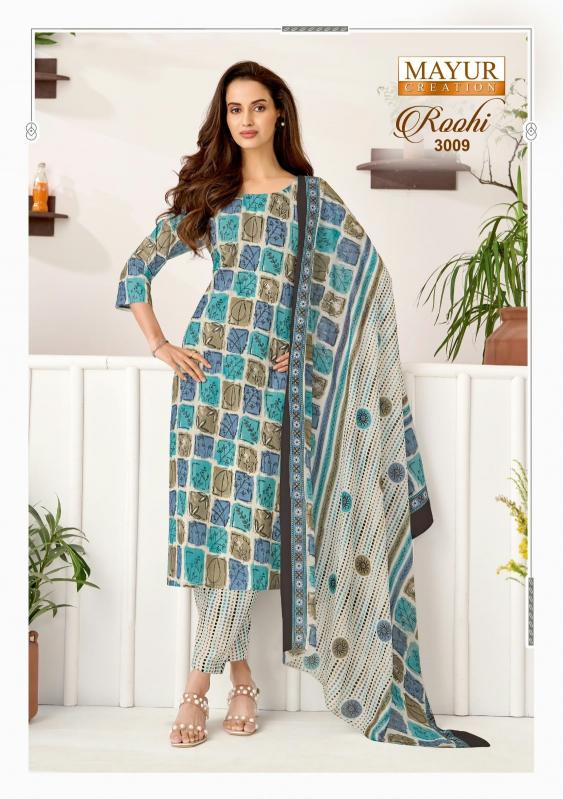 Mayur roohi vol 3 dress material wholesale bangalore